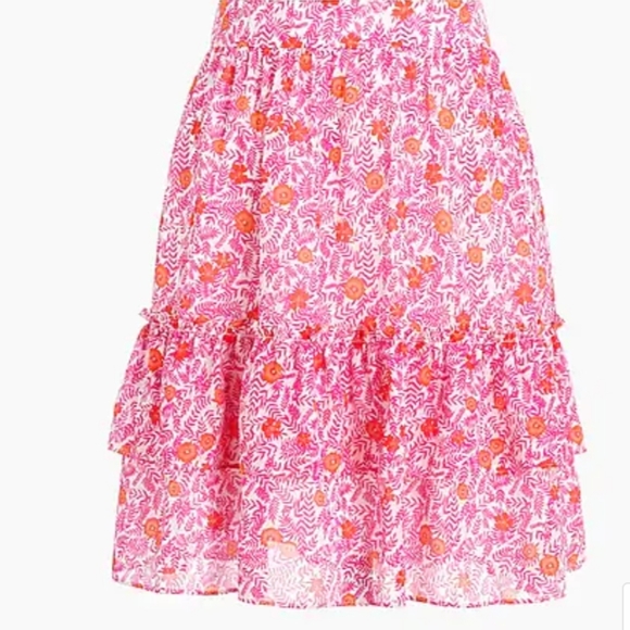 J CREW PINK RUFFLE SKIRT - Picture 4 of 4